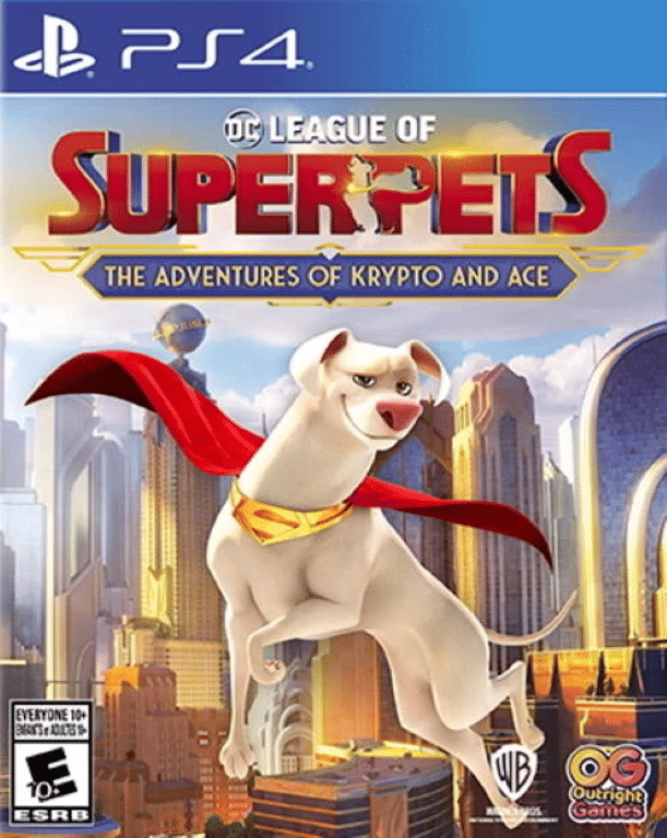 DC League of Super Pets: The Adventures of Krypto and Ace - (PS4) (NEW)