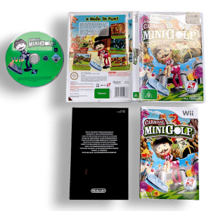 Carnival Games MiniGolf (Nintendo Wii) COMPLETE