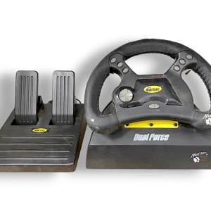 Dual Force Racing Wheel with Pedals