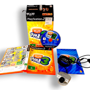 EyeToy: Play 3 with Camera (PS2) BOXED GIFT SET