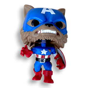 Funko Pop! Marvel Captain America Werewolf - Loose
