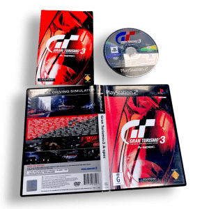 Gran Turismo 3: A-Spec (PS2) BLACK EDITION - ORIGINAL PRINT