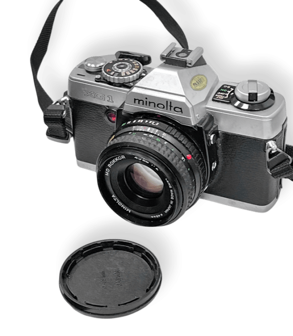 Minolta XG-1 35mm SLR Film Camera with Lens - Image 2