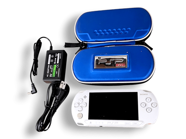 Sony PSP White Console Bundle with Case, Charger and 2GB Memory Stick - Image 2