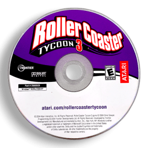 RollerCoaster Tycoon 3 (PC) DISC ONLY