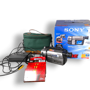 Sony Handycam Hi8 Camcorder CCD-TRV46E PAL Bundle (BOXED + New Tapes)