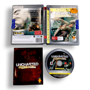 Uncharted Drake's Fortune Platinum (PS3) EXCELLENT & COMPLETE