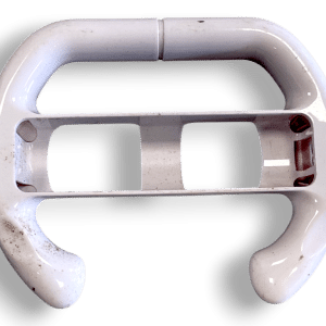 Wii Remote Steering Wheel Attachment - White