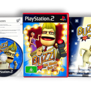 Buzz!: The Music Quiz (PS2) EXCELLENT & COMPLETE