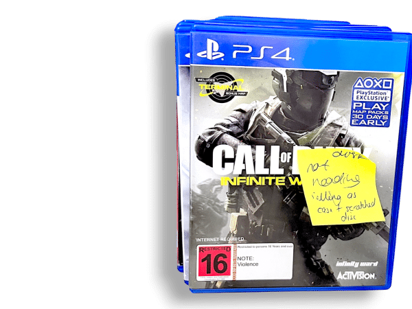 Call of Duty: Infinite Warfare (PS4) SCRATCHED DISC