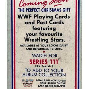 Directory / Series Three Promotion - 1989 WWF Superstars Series 2 Directory Card
