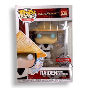 Funko Pop! Mortal Kombat - Raiden with Lightning #539 (BOXED)