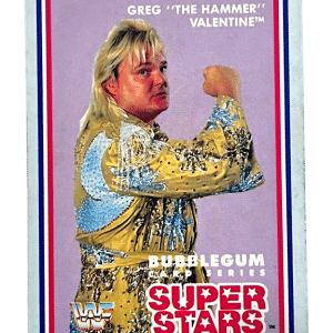 Greg 'The Hammer' Valentine - 1989 WWF Superstars Series 2 #10/20