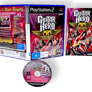 Guitar Hero: Aerosmith (PS2) *EXCELLENT & COMPLETE*