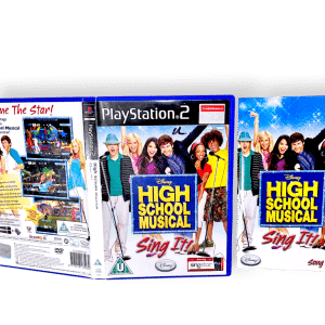 High School Musical: Sing It! (PS2) (PS2 CASE/COVER/MANUAL/ No Disc)