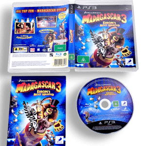Madagascar 3: Europe’s Most Wanted (PS3) EXCELLENT & COMPLETE