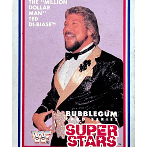 'Million Dollar Man' Ted DiBiase - 1989 WWF Superstars Series 2 #5/20