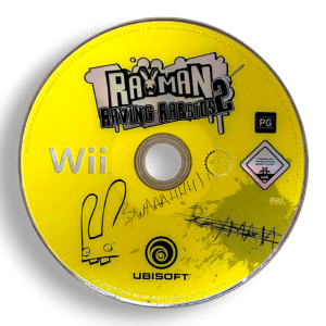 Rayman Raving Rabbids - DISC ONLY (Wii)