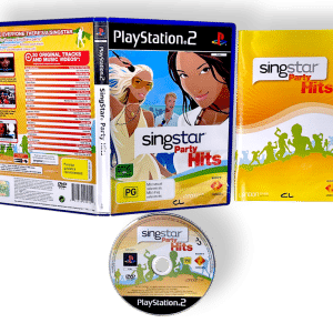 SingStar PARTY HITS! (PS2) *EXCELLENT & COMPLETE*