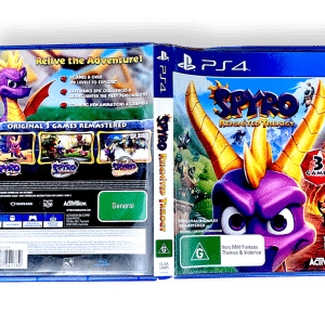 Spyro Reignited Trilogy - Empty Case and Cover Only (PS4)