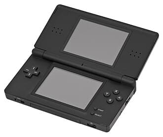 Nintendo handhelds — stock console photograph