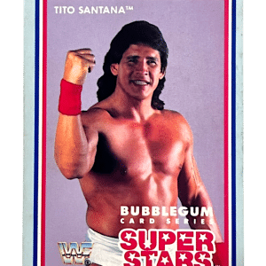 Tito Santana - 1989 WWF Superstars Series 2 #6/20