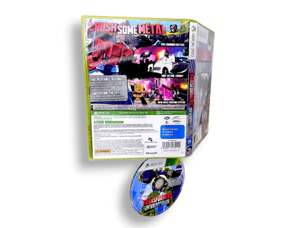 Transformers: Devastation (Xbox 360) *MINT COMPLETE*